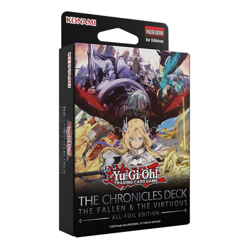 Yu-Gi-Oh! THE CHRONICLES DECK: The Fallen & The Virtuous (All-Foil Edition) - Englisch - 1. Auflage